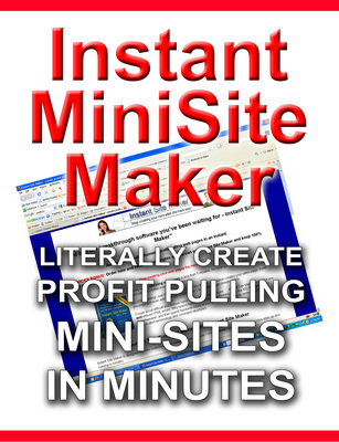 Product picture Instant Minisite Maker